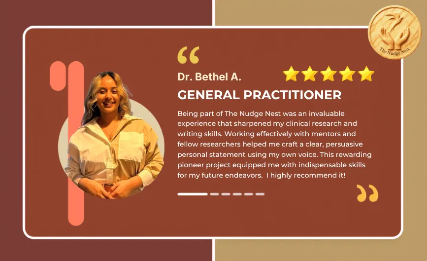 Testimonial from Dr. Bethel A.